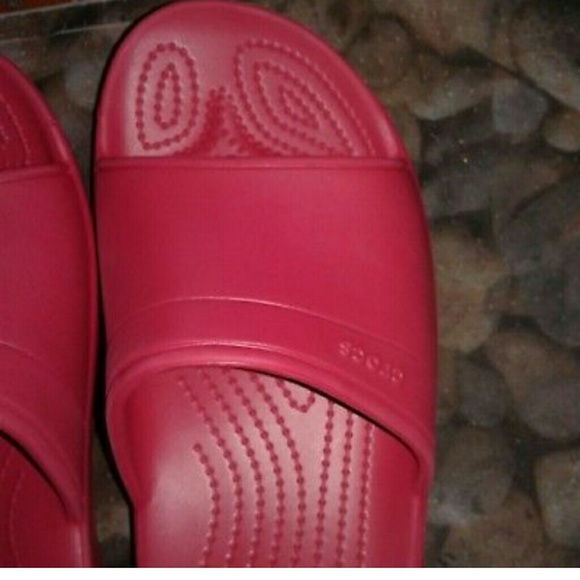 AUTH CROCS*CLASSIC SLIDE*PEPPER*US MEN'S 8*WOM. 10 - Picture 2 of 8